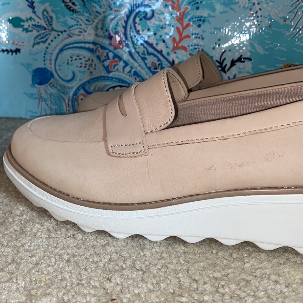 Clarks Suede Loafers - Picture 3 of 5